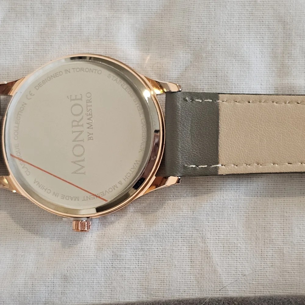 *NEW* Monroe Classique Rose Gold Watch